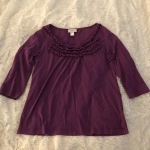 🔴3/$10🔴 Women’s Loft 3/4 sleeve shirt🔴3/$10🔴